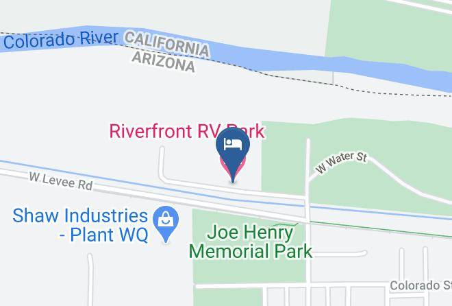 Yuma - Riverfront Rv Park Maps