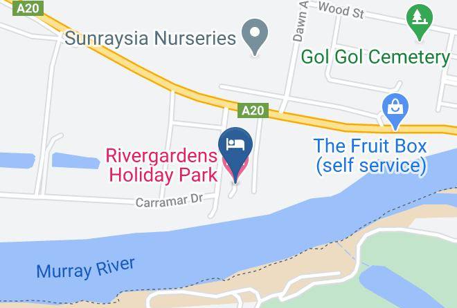 Wentworth - Rivergardens Holiday Park Maps