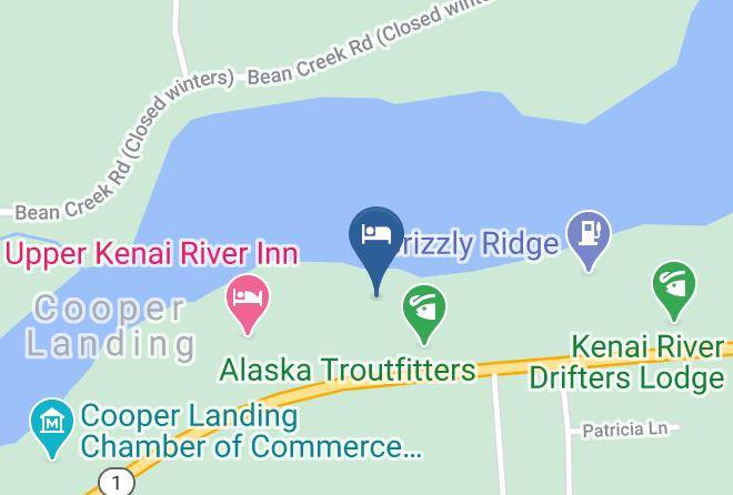 Kenai Peninsula Borough - Riverhaven Cabins Maps