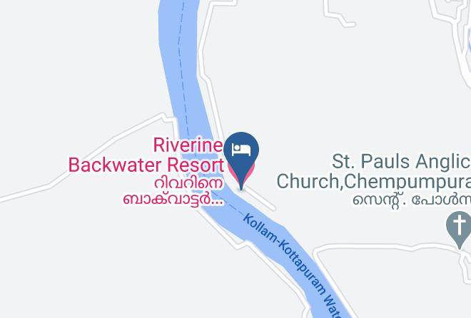 Kuttanad - Riverine Backwater Resort Maps