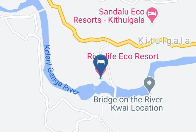 Ratnapura - Riverlife Eco Resort Maps