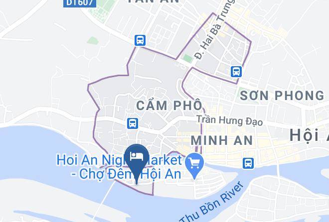 Hi An - Riverlife Homestay Maps