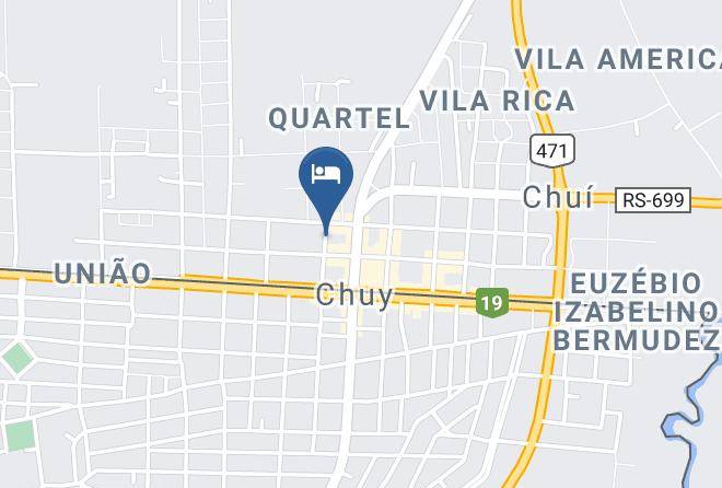 Chui - Rivero Hotel Chui Maps