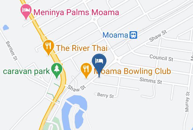 Murray River - Riverpark Motel Maps