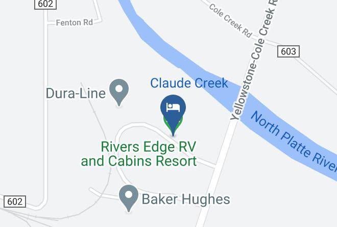 Natrona - Rivers Edge Rv And Cabins Resort Maps