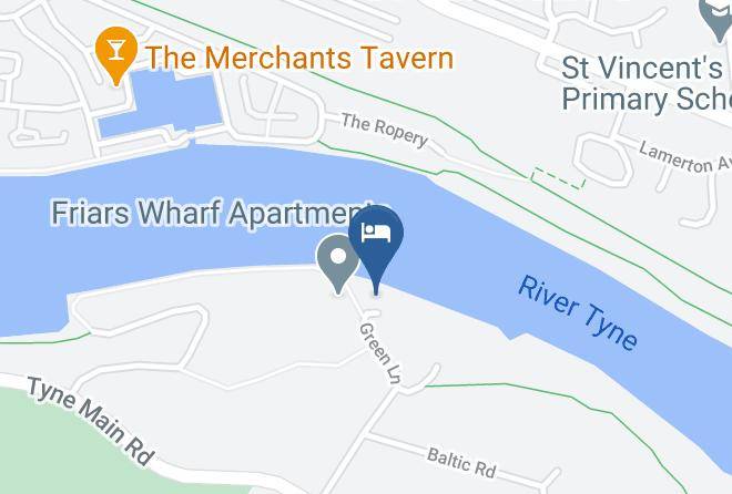 Gateshead - Rivers Hotel Maps