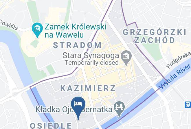 Cracow - Riverside Blues By Cracow Moods Maps