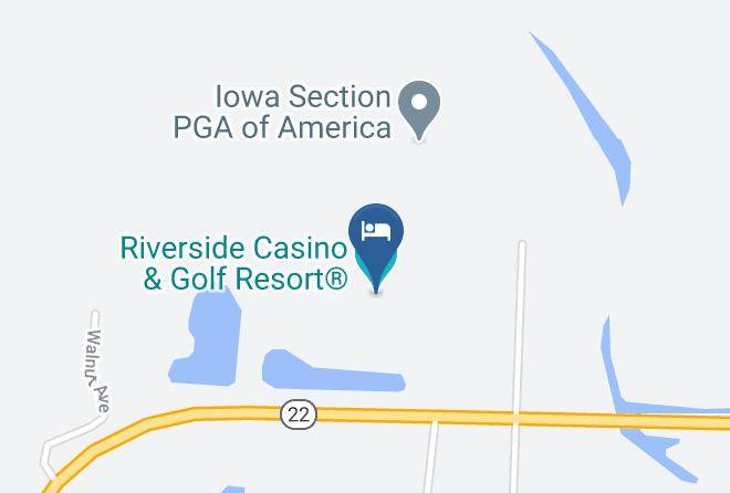 Riverside Casino & Golf Resort Map