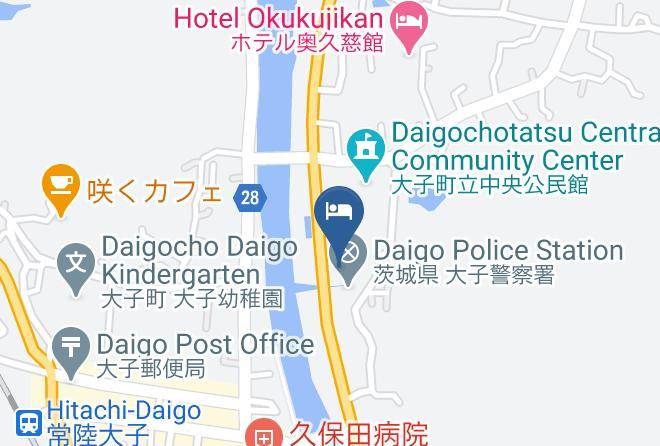 Daigo Townkuji District - Riverside Fukujyusou Maps