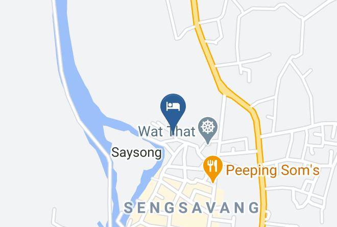Vangvieng - Riverside Garden Bungalows Maps