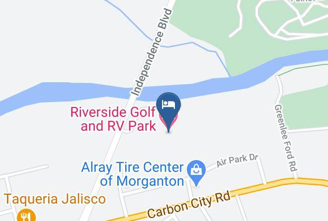 Burke - Riverside Golf And Rv Park Maps