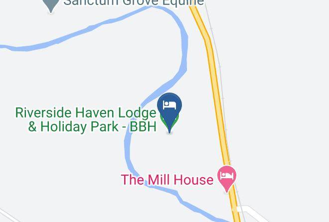 Waitaki Otago - Riverside Haven Lodge & Holiday Park Bbh Maps