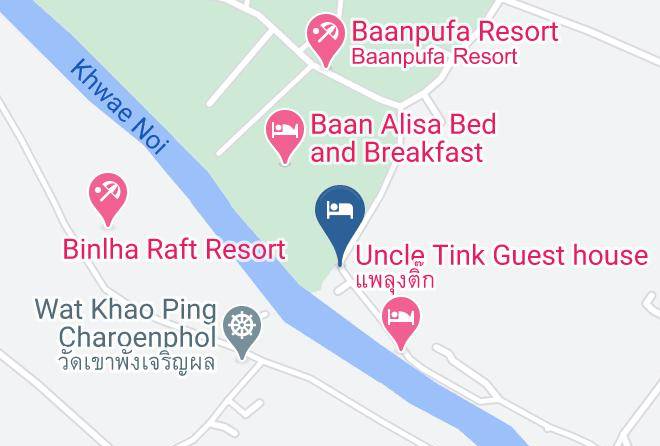 Amphoe Sai Yok - Riverside Hill Resort&restaurant Maps