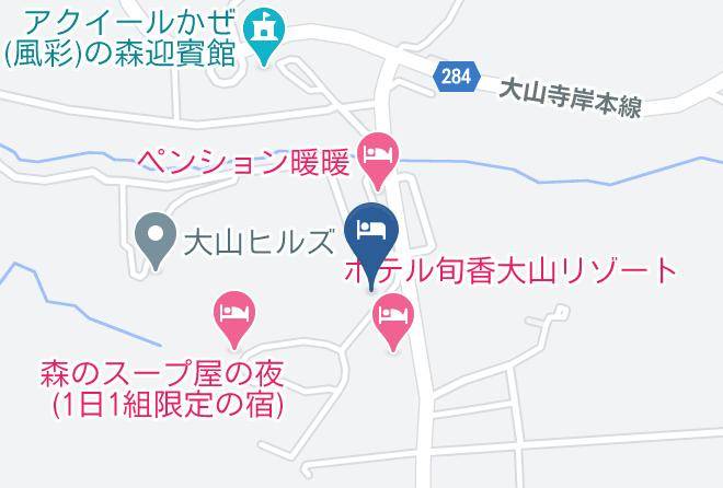 Hoki Townsaihaku District - Riverside Hino Maps