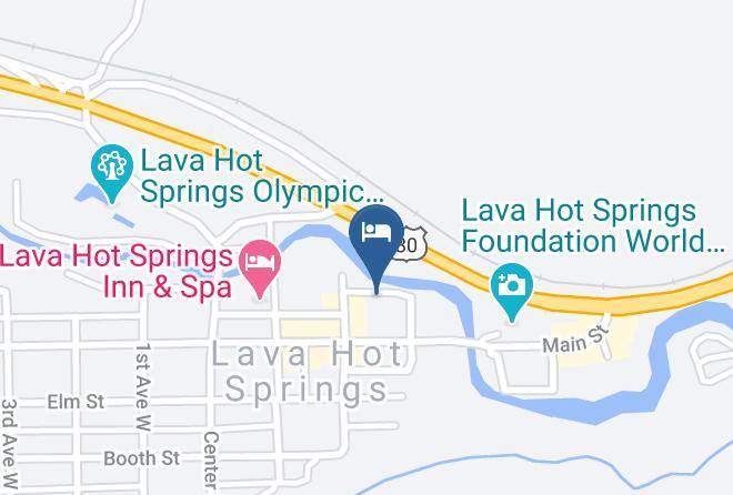 Bannock - Riverside Hot Springs Inn & Spa Maps