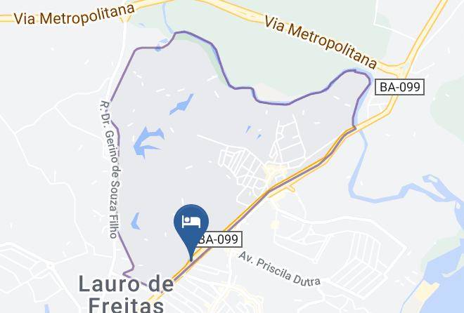 Lauro De Freitas - Riverside Hotel Maps