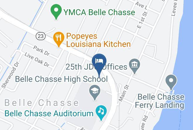 Plaquemines Par - Riverside Hotel Maps