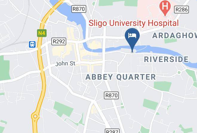 Abbeyquarter North - Riverside Hotel Maps
