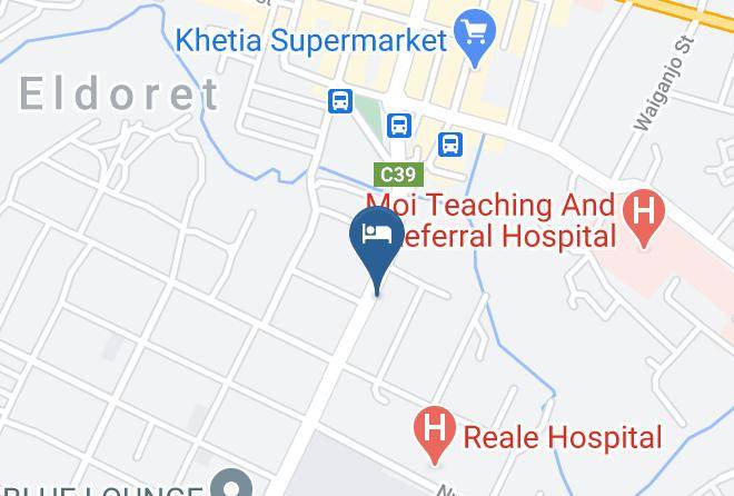 Uasin Gishu - Riverside Hotel Maps