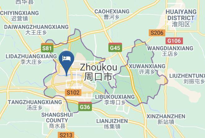Zhoukou - Riverside International Hotel Maps