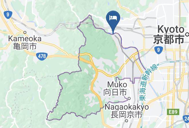 Kyoto City Nishikyo Ward - Riverside Maps