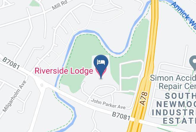 North Ayrshire - Riverside Lodge Hotel Maps