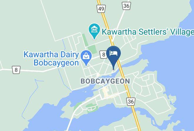 Kawartha Lakes - Riverside Lodge Maps