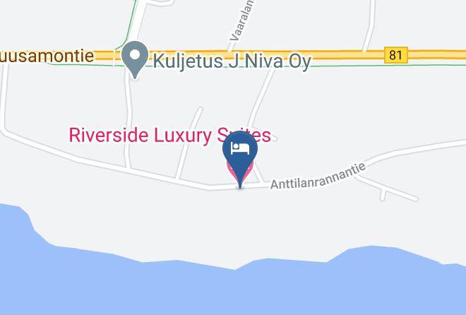 Rovaniemi - Riverside Luxury Suites Maps