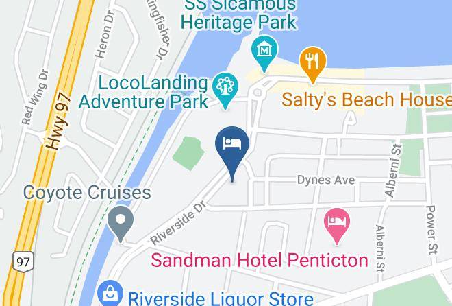 Okanagan Similkameen - Riverside Motel Maps