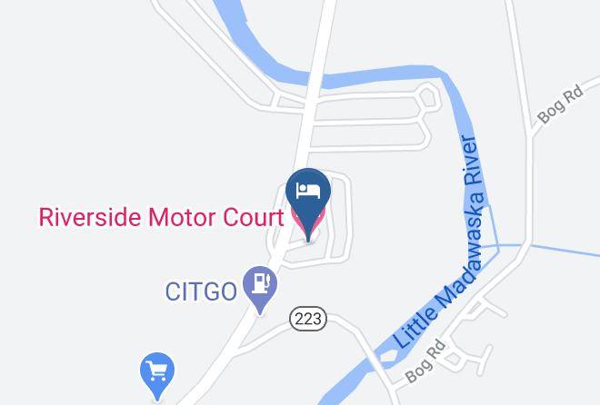 Aroostook - Riverside Motor Court Maps