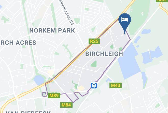 Ekurhuleni - Riverside Palms B&b Maps