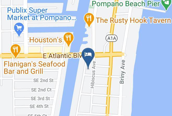 Broward - Riverside Resort Pompano Beach Maps