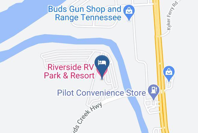 Sevier - Riverside Rv Park & Resort Maps