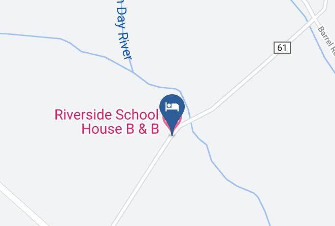 Riverside School House B & B Map - Oregon - Grant