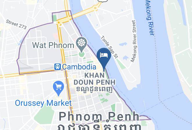 Doun Penh - Tao Riverside Residence Maps
