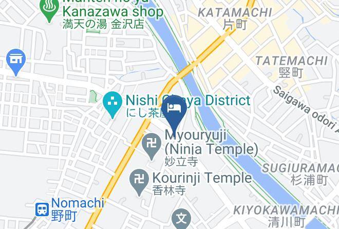Kanazawa City - Ninja Tabi Ne Maps