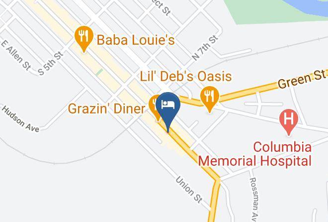 Columbia - Rivertown Lodge Maps