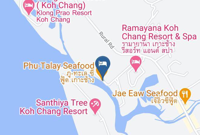 Amphoe Ko Chang - Riverview Hostel Maps