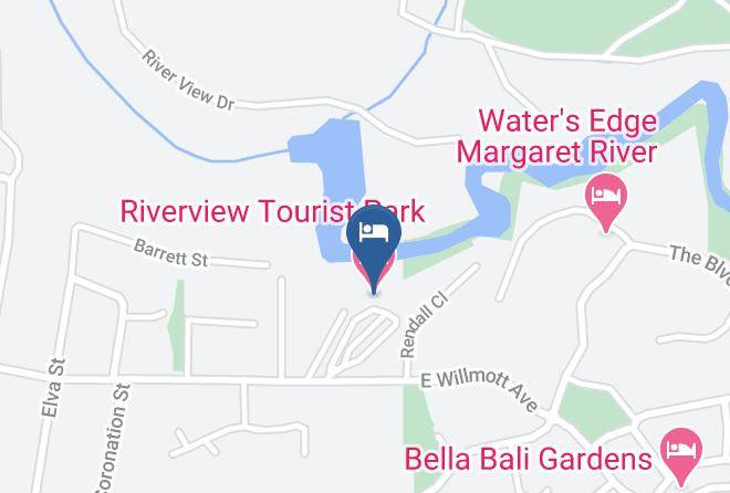 Augusta Margaret River - Riverview Tourist Park Maps