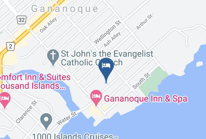 Leeds Grenville - Riverwalk Bed And Breakfast Maps
