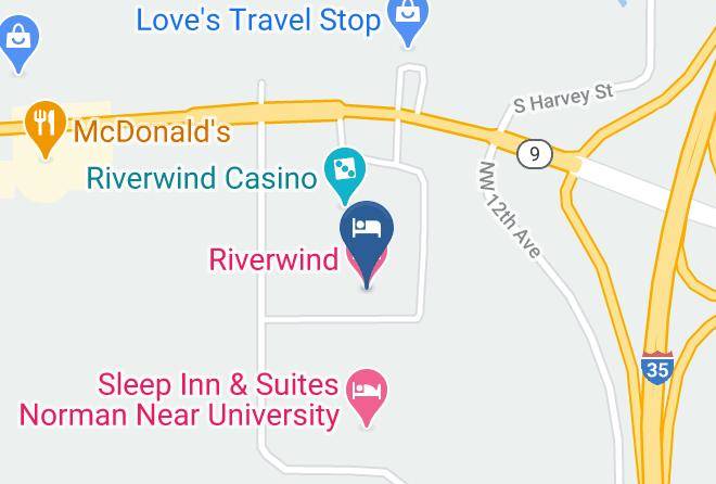 Mcclain - Riverwind Hotel Maps