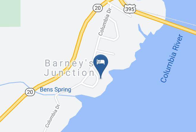 Ferry - Riverwood At Lake Roosevelt Maps