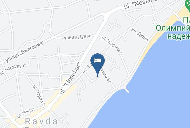 Nesebar - Riviera Fort Beach Maps