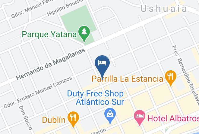 Ushuaia - Riviera Fueguina Maps