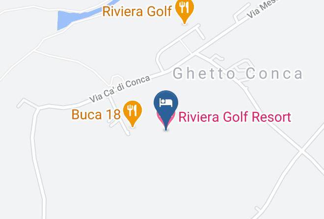 Rimini - Riviera Golf Resort Maps