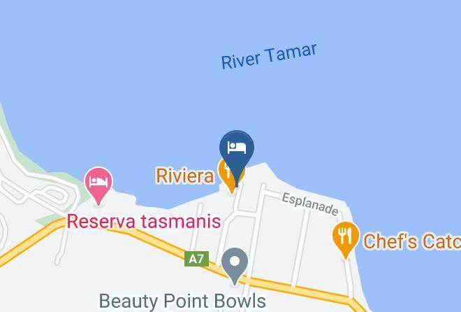 Riviera Hotel & Bistro Map