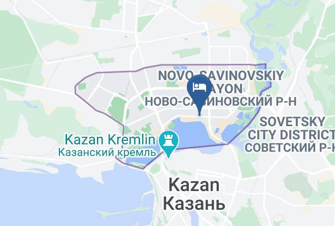 Kazan - Riviera Hotel Kazan Maps