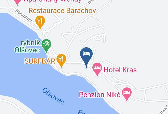 Blansko - Hotel Riviera Maps