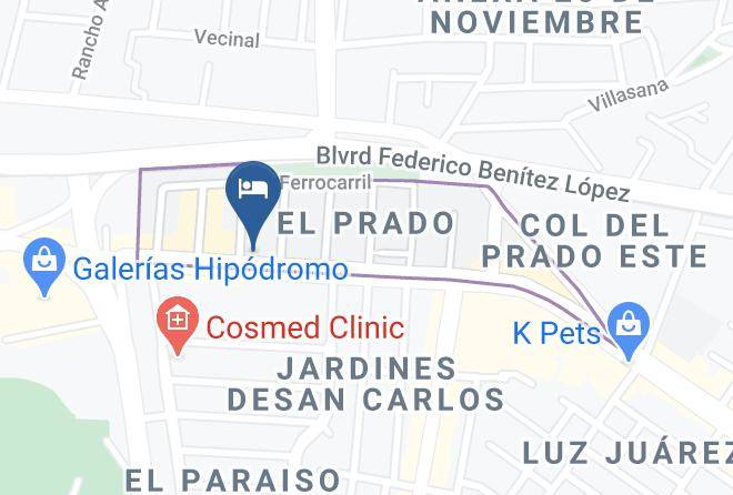 Tijuana - Riviera Inn Tijuana Maps