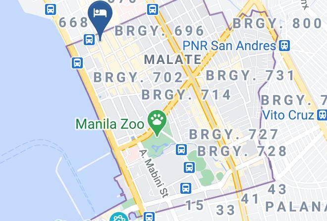 Metro Manila - Riviera Mansion Hotel Maps